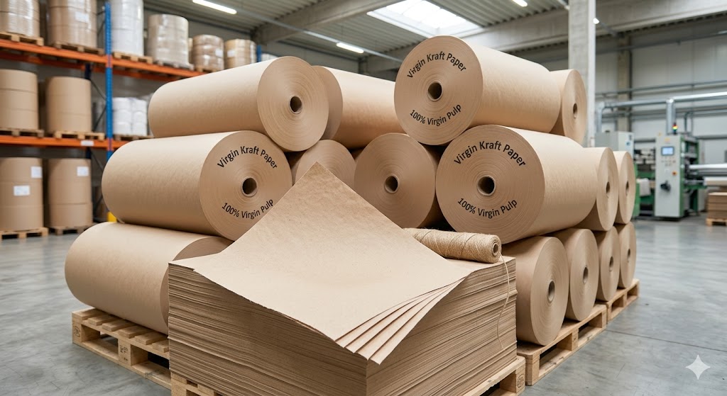 Virgin Kraft Paper